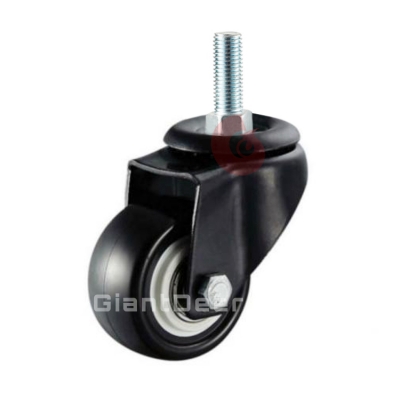 Light Duty PVC Caster Wheel 1.5 Inch 2 Inch 2.5 Inch Fixed Caster