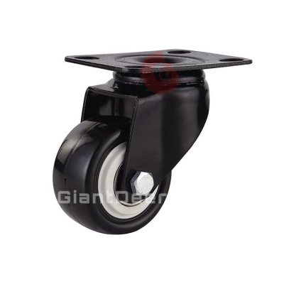 1.5 Inch 2 Inch 2.5 Inch Light Duty Swivel PVC Caster Wheel