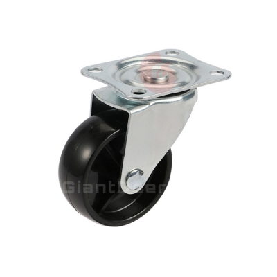 Light Duty PP Caster Wheel 1 Inch 1.25 Inch 1.5 Inch 2 Inch 2.5 Inch 3 Inch Swivel Caster with Brake