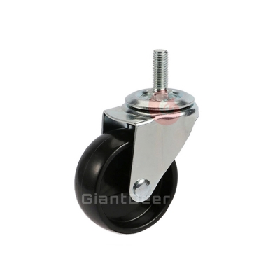 Light Duty PP Caster Wheel 1.5 Inch 2 Inch 2.5 Inch 3 Inch Screw Stem Swivel Caster