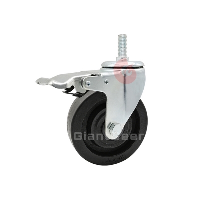 Medium Duty Nylon Caster 3 Inch 4 Inch 5 Inch Swivel High-Temperature Nylon Caster Wheel