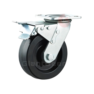 Heavy Duty Phenolic Caster 4 Inch 5 Inch 6 Inch 8 Inch Swivel High-Temp Phenolic Caster Wheel with Brake