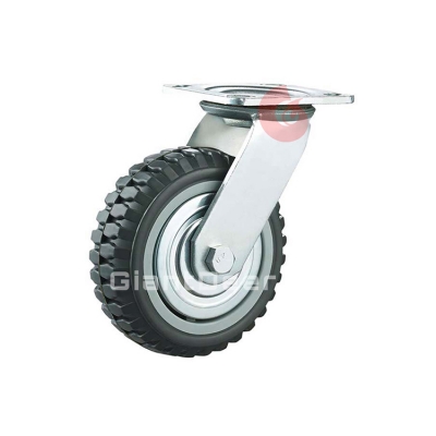 Heavy Duty PVC Caster 4 Inch 5 Inch 6 Inch 8 Inch Fixed PVC Caster Wheel