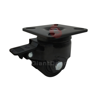 Low Profile Heavy Duty Caster 2 Inch 2.5 Inch 3 Inch Swivel Nylon Caster Wheel