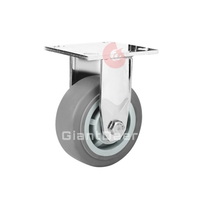 Heavy Duty Caster 4 Inch 5 Inch 6 Inch 8 Inch Swivel Stainless Steel TPR Caster Wheel