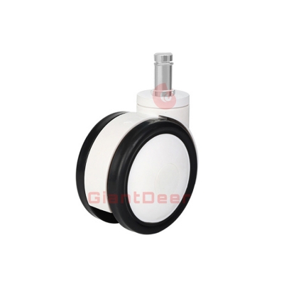 Hospital Caster 3 Inch 4 Inch 5 Inch Silent Swivel Grip Ring Stem PU TPR Medical Caster Wheel with Brake